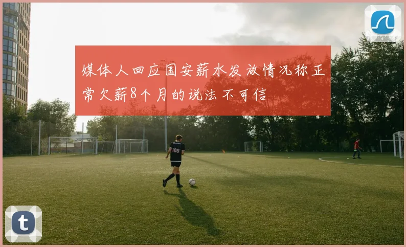媒体人回应国安薪水发放情况称正常欠薪8个月的说法不可信