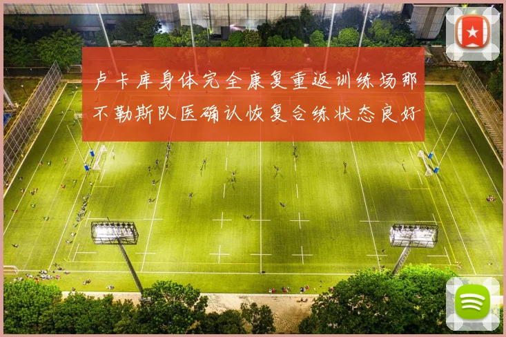 卢卡库身体完全康复重返训练场那不勒斯队医确认恢复合练状态良好