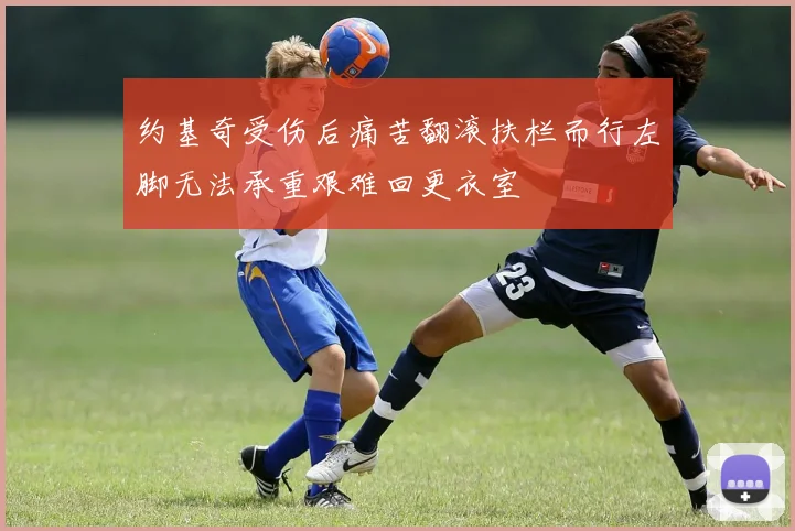 约基奇受伤后痛苦翻滚扶栏而行左脚无法承重艰难回更衣室